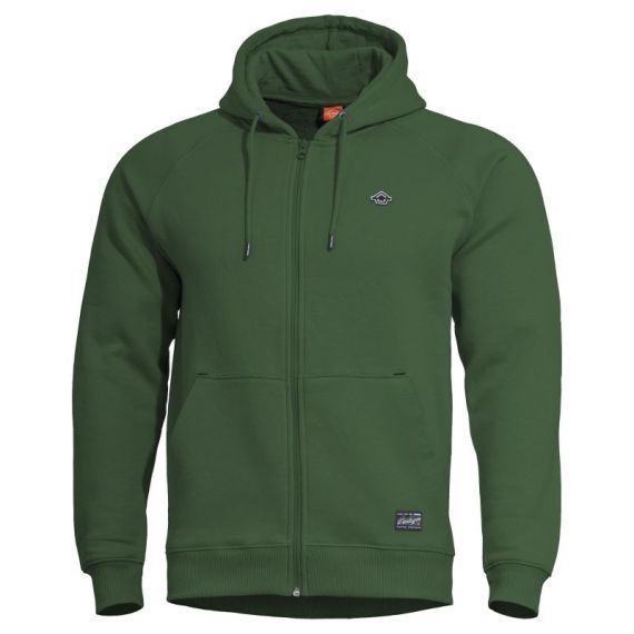 PHAETON HOOD ZIP SWEATER | K09021-ZIP