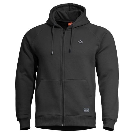 PHAETON HOOD ZIP SWEATER | K09021-ZIP