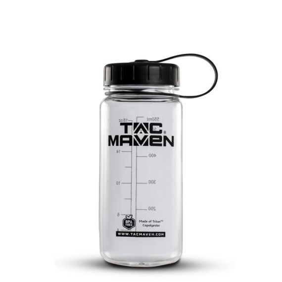 NORMAN WATER BOTTLE 550ML - TRANSPARENT D19011