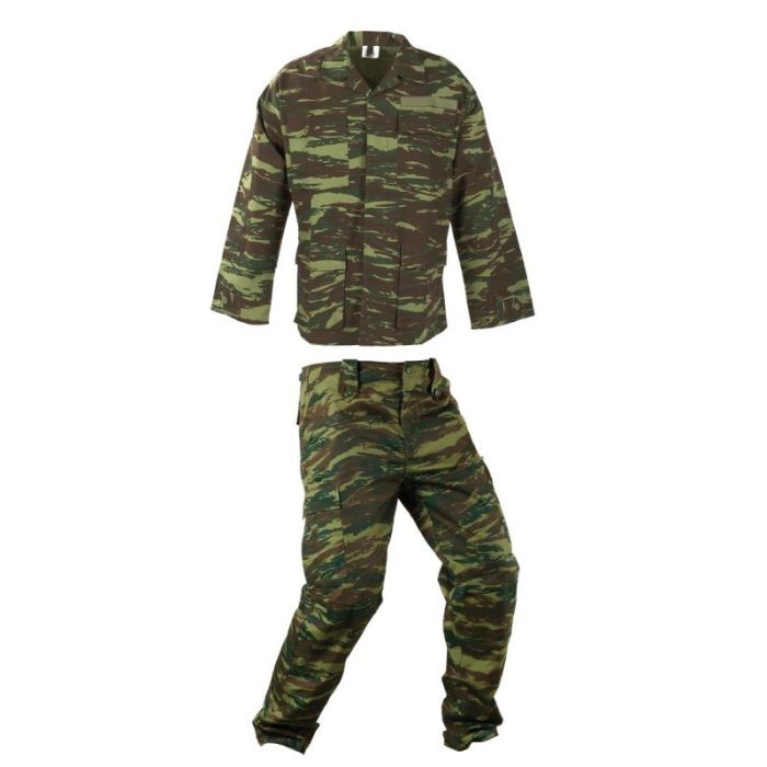 Set BDU RIP-STOP 65/35 K02001-K05001