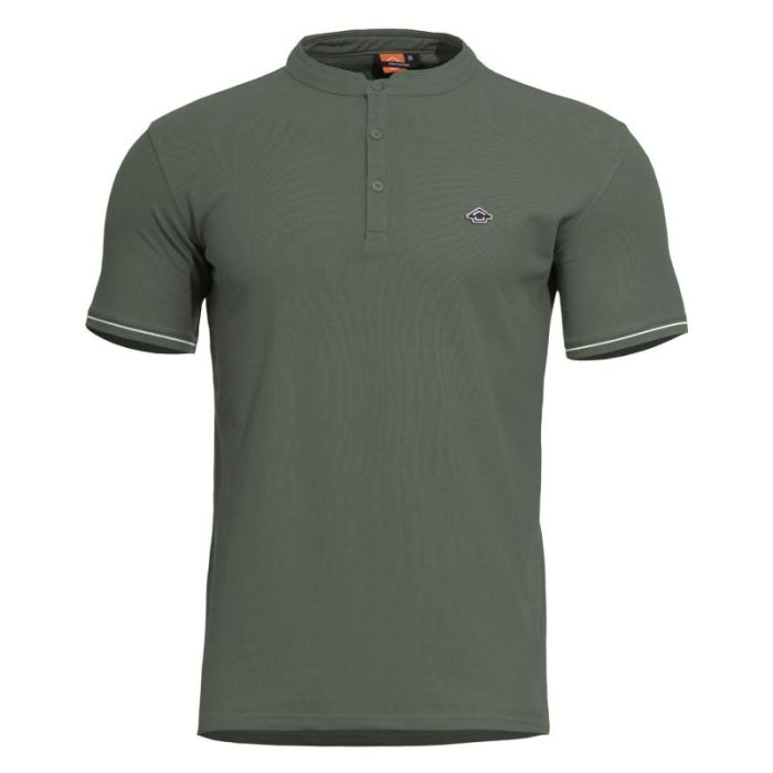 LEVANTES HENLEY T-SHIRT STRIPES K09025-STR