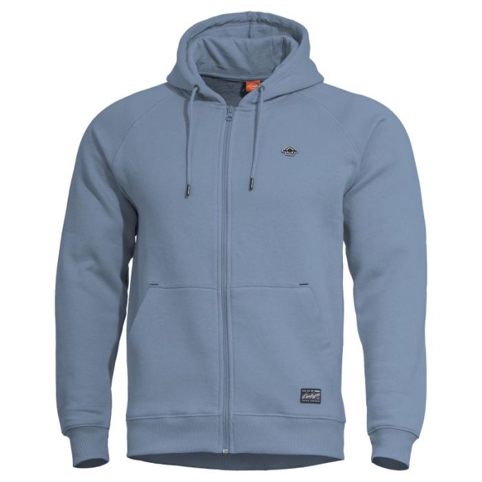 PHAETON HOOD ZIP SWEATER | K09021-ZIP