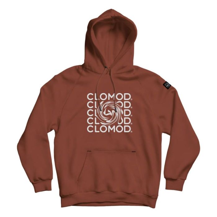 CLOMOD HOODY "TWIRL" | C080011
