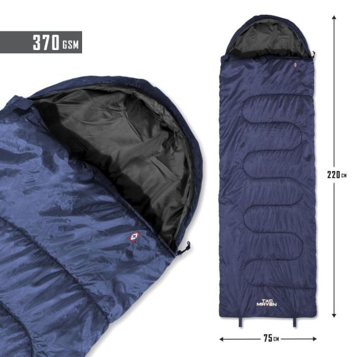 MAJOR SLEEPING BAG 370GR/m² D19002