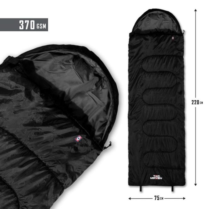MAJOR SLEEPING BAG 370GR/m² D19002