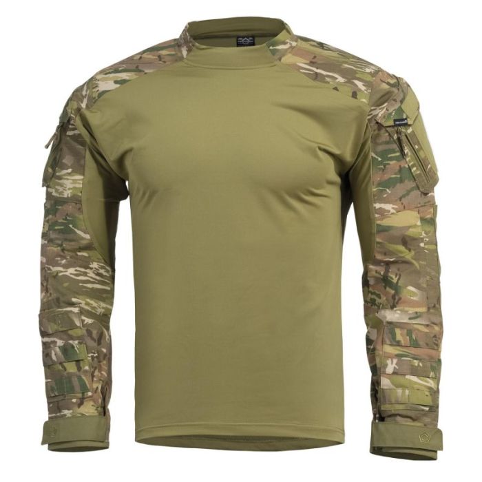WOLF COMBAT SHIRT CAMO K02025-Camo